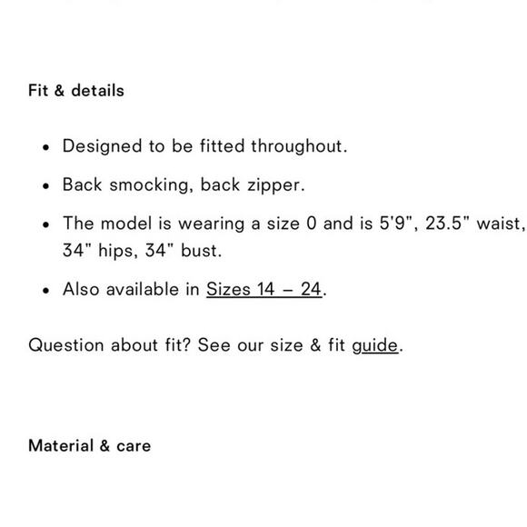 Reformation Blue White Floral Smocked Crop Reign Top Blouse Size 4 Small - Picture 8 of 9